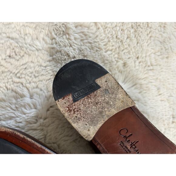Cole Hahn Single Monk Strap Wingtip Stitching Brown Size 13 M main image 10